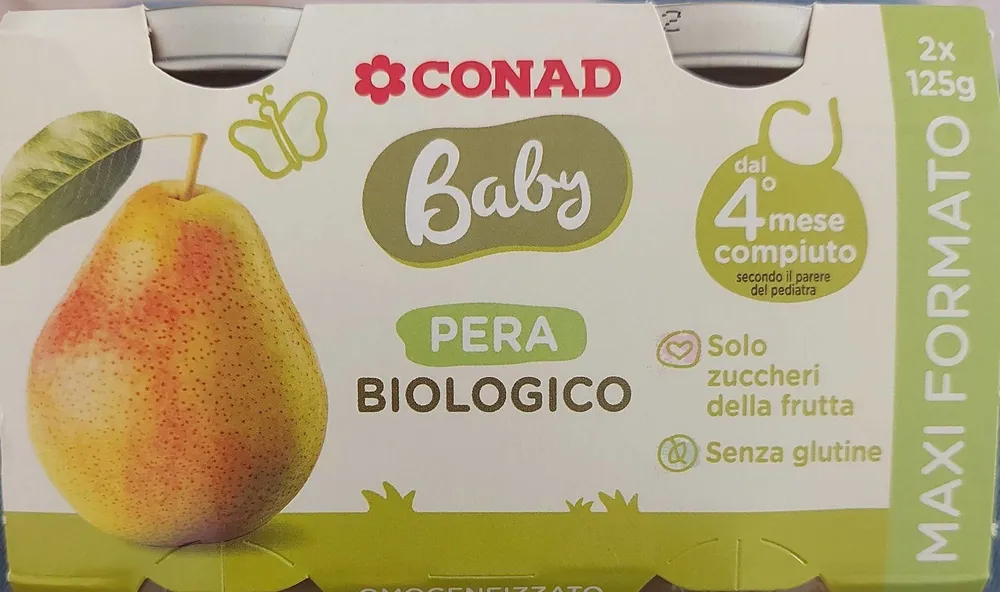 Conad Baby Pera Biologico