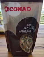 Zuppa con orzo farro e legumi