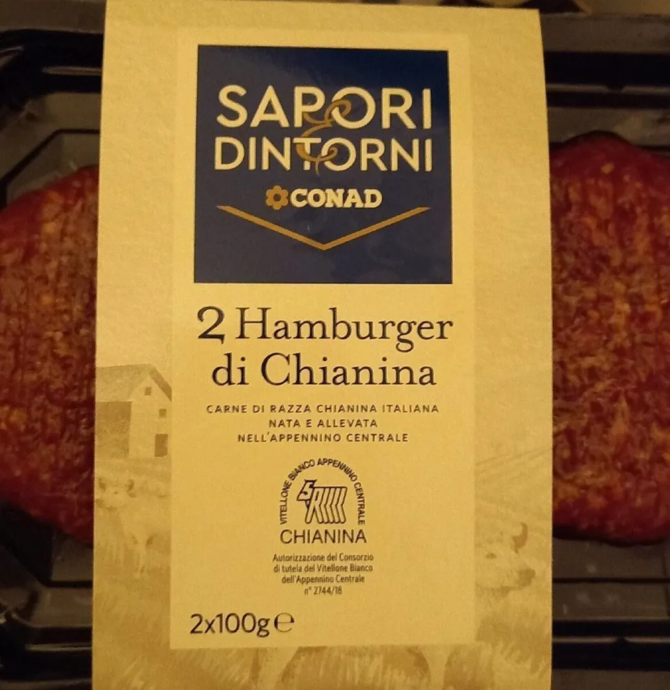 2 hamburger di chianina