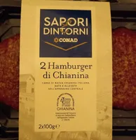 2 hamburger di chianina