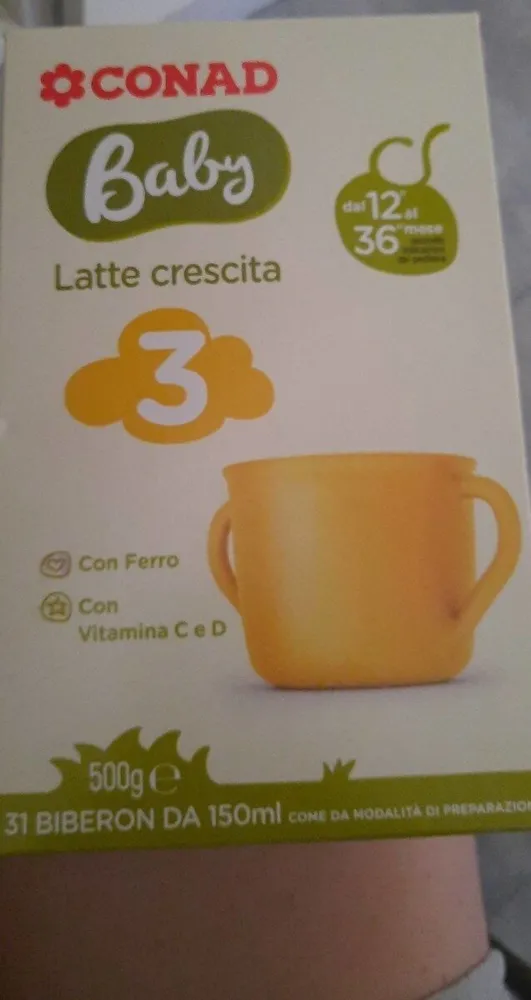 Latte crescita baby