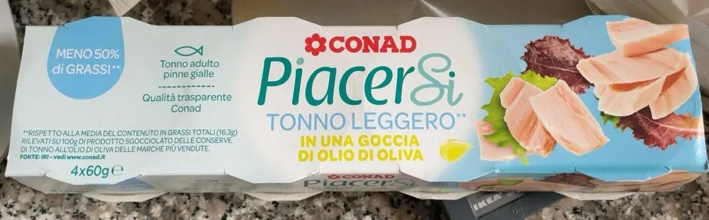 PiacerSì tonno leggero