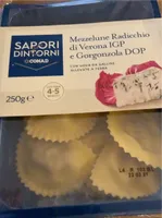 Mezzelune radicchio di Verona IGP e gorgonzola DOP