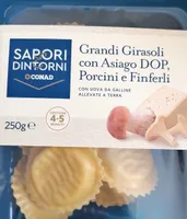 Grandi girasoli asiago porcini finferli