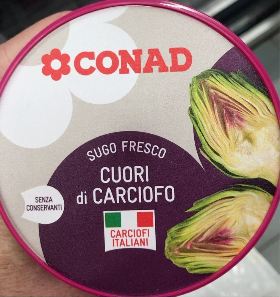 Sugo fresco cuori di carciofo