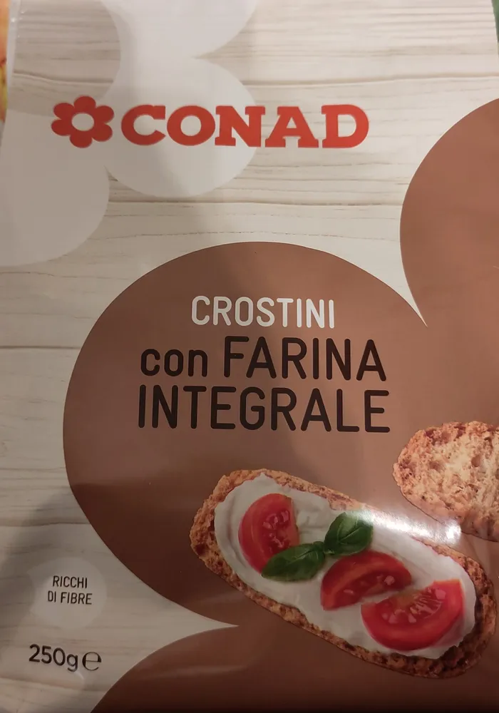 Crostini con farina integrale