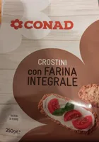 Crostini con farina integrale