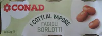 Fagioli borlotti cotta al vapore