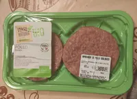 Hamburger di pollo biologico
