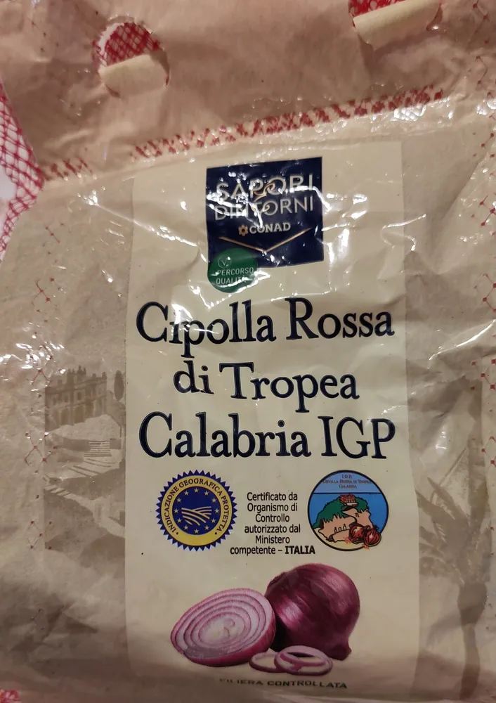 Cipolla rossa di Tropea Calabria IGP