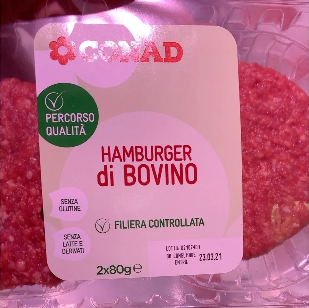 Hamburger bovino