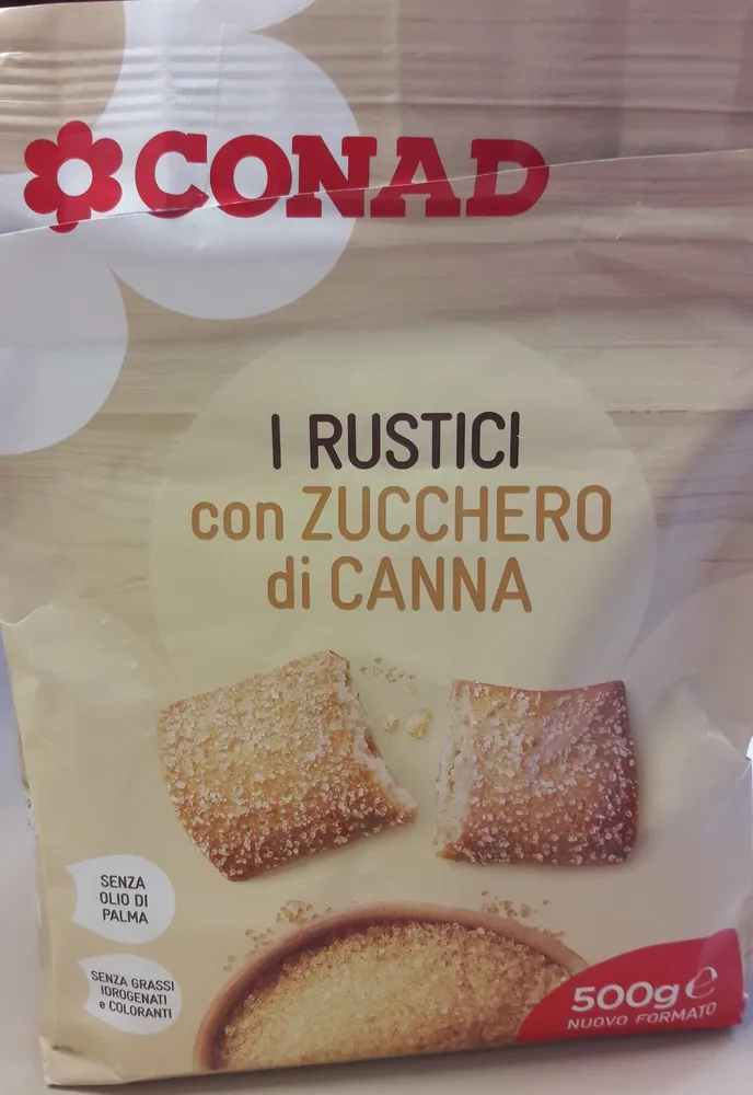 I RUSTICI con zucchero di canna