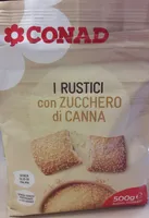 I RUSTICI con zucchero di canna