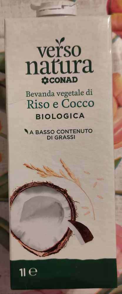 Bevanda vegetale di Riso e Cocco