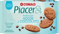 Frollini con Gocce di Cioccolato