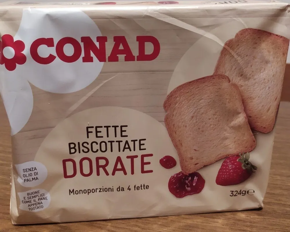 Fette biscottate dorate