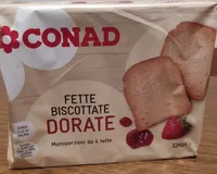 Fette biscottate dorate