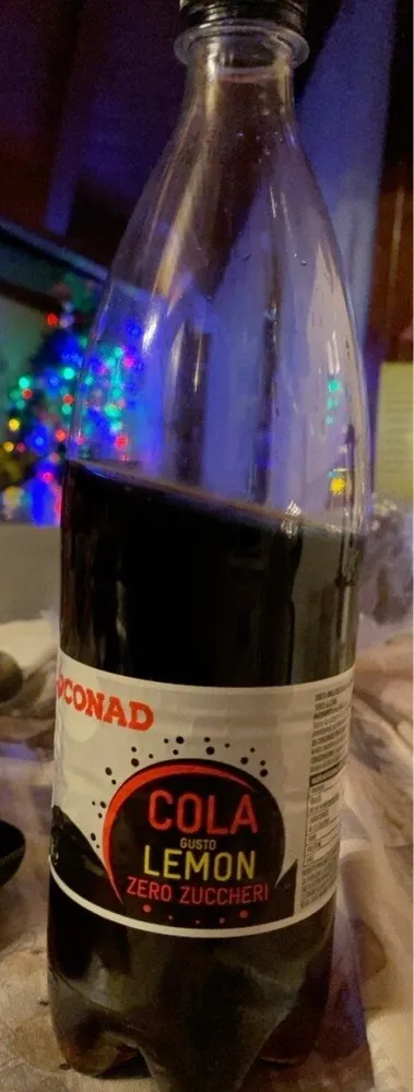 Cola gusto Lemon