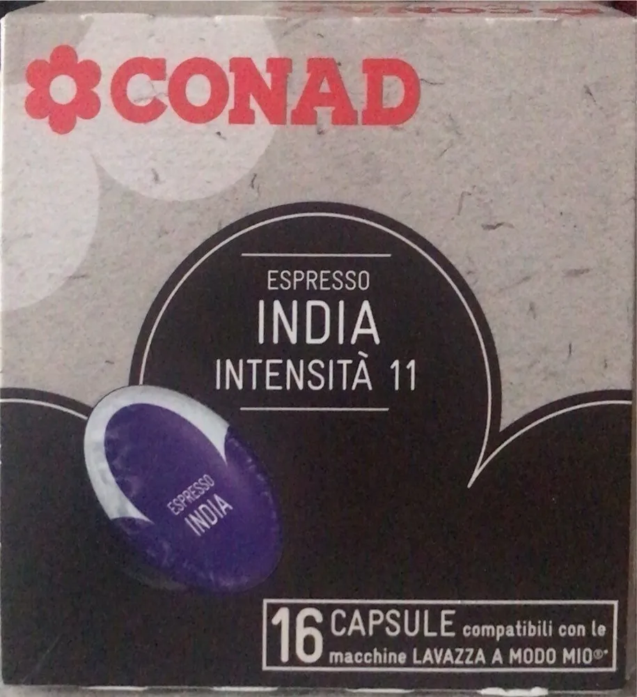 Capsule conad compatibili “lavazza a modo mio” INDIA