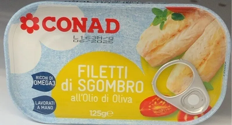 Filetti di Sgombro all’Olio di Oliva