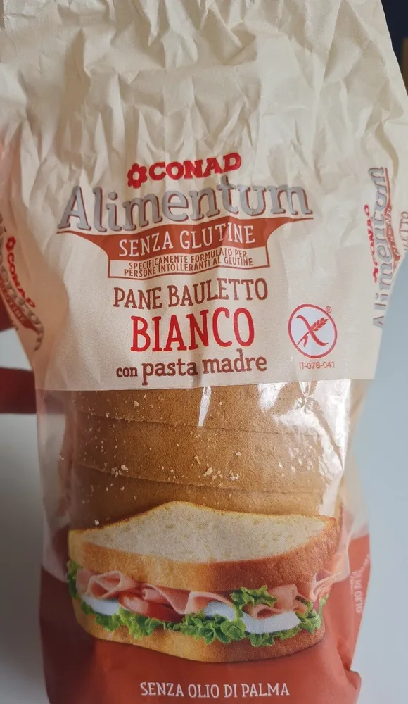 Alimentum pane bauletto bianco con pasta madre