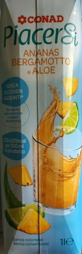 PiacerSi ananas bergamotto aloe
