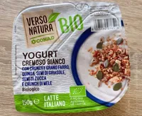 Yogurt cremoso bianco