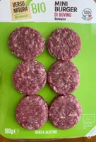 Mini burger di bovino biologico