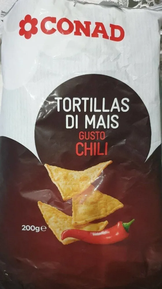 Tortillas di mais gusto chili