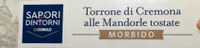 Torrone di cremona alle mandorle tostate