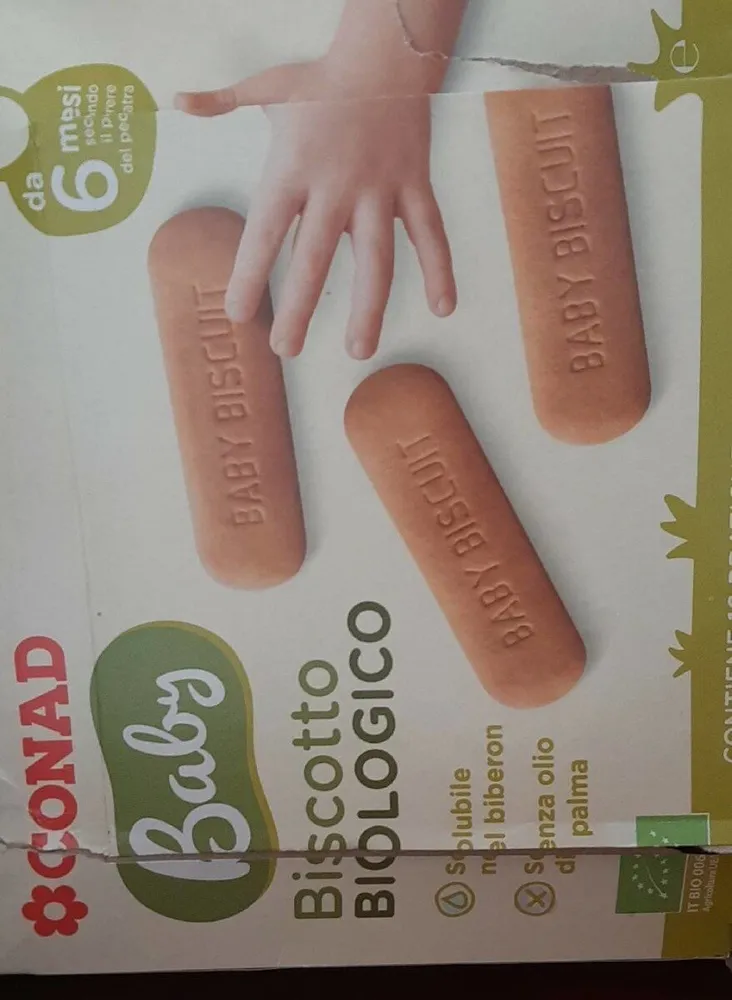 Baby biscotto biologico