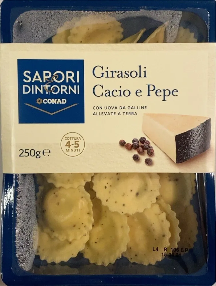 Girasoli Cacio e Pepe