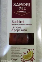 Sashimi limone e pepe rosa