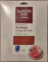 Salmone affumicato Sockeye Selvaggio dell'Alaska