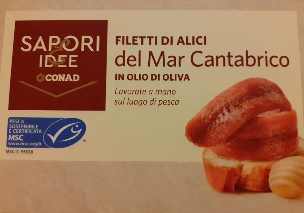 Filetti di Alici del Mar Cantabrico