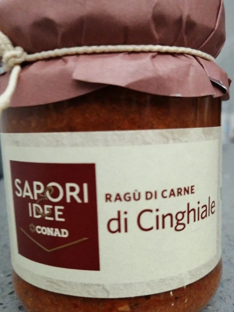 Ragù di carne di cinghiale
