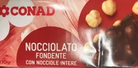 Nocciolato fondente con nocciole intere