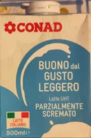 Latte UHT parzialmente scremato