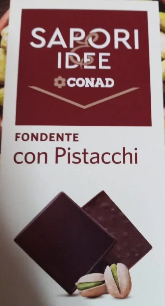 Fondente con pistacchi
