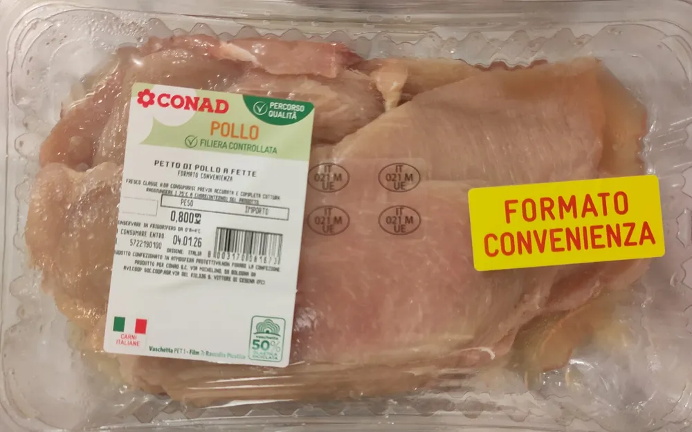 Petti di pollo a fette