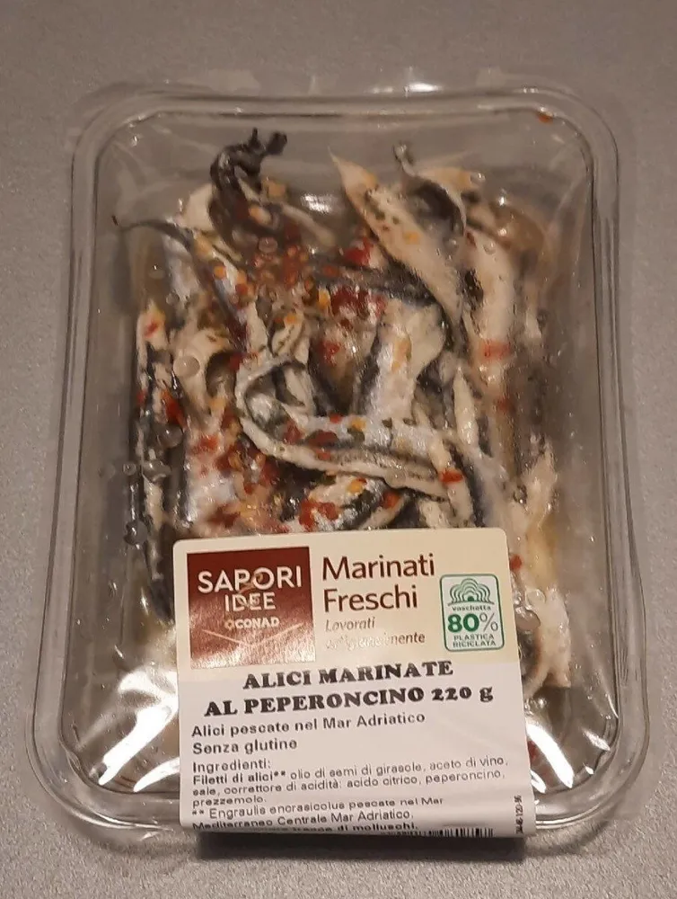 Alici Marinate al peperoncino