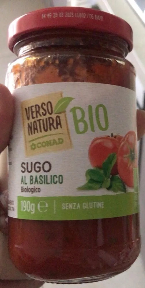 Sugo al basilico bio