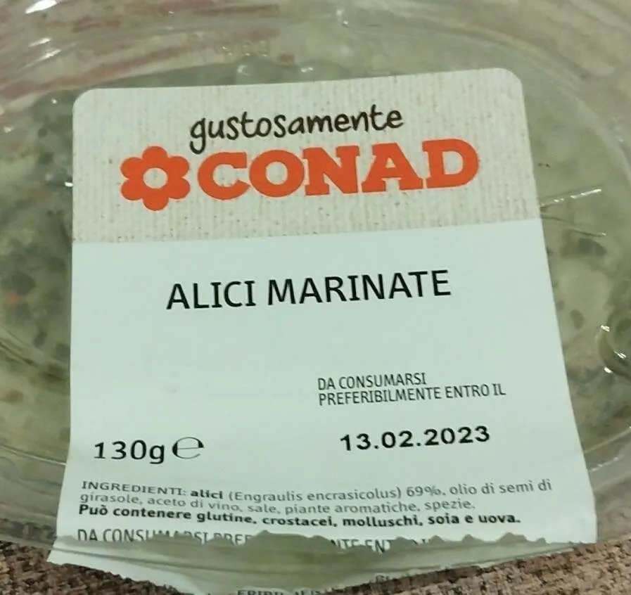 Alici marinate