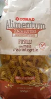Fusilli con mais e riso integrale