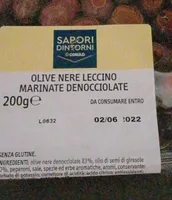 Olive nere marinate denocciolate