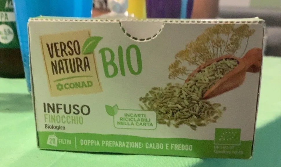 Infuso al Finocchio Verso Natura Bio