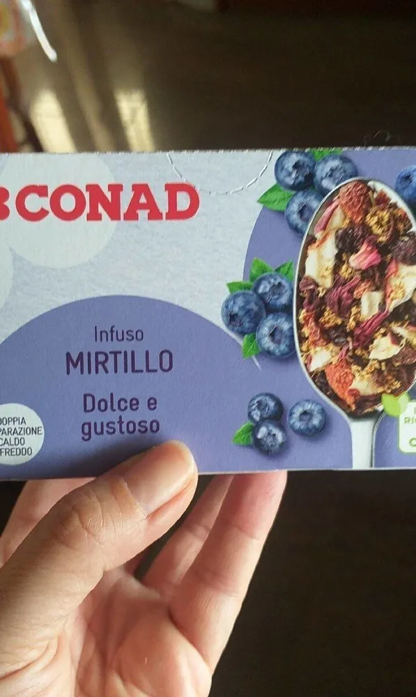 Infuso mirtillo