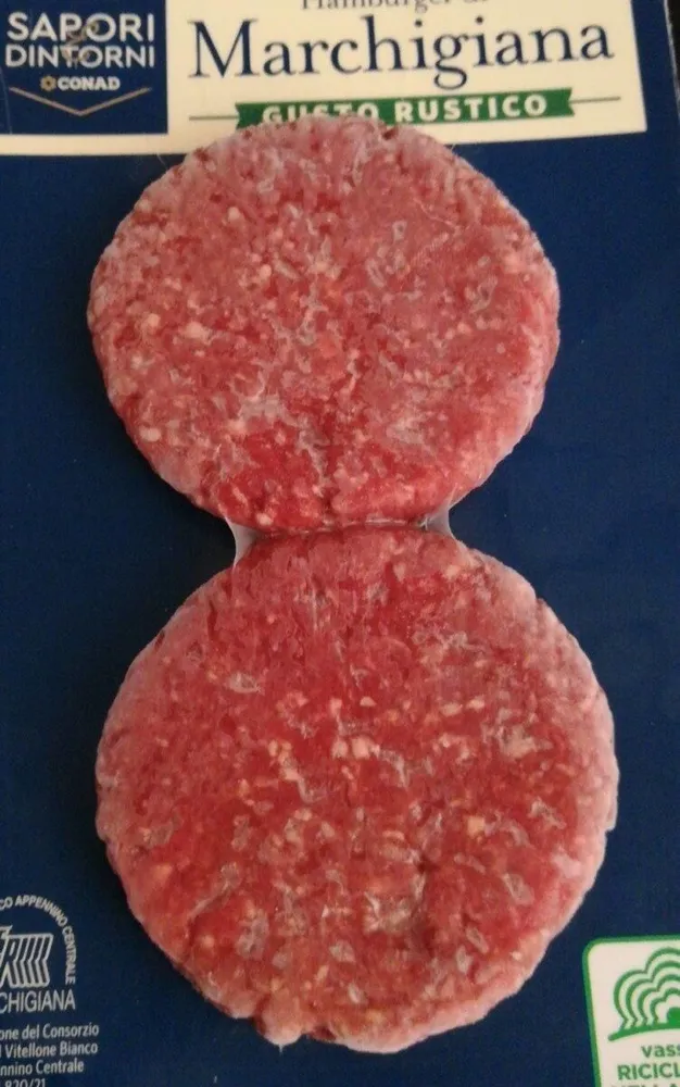 Hamburger di marchigiana