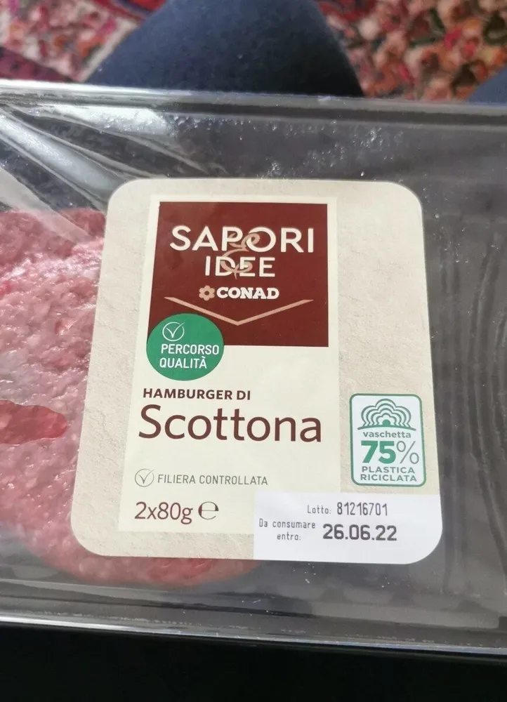 Hamburger di scottona