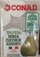 Pera senza zuccheri aggiunti
